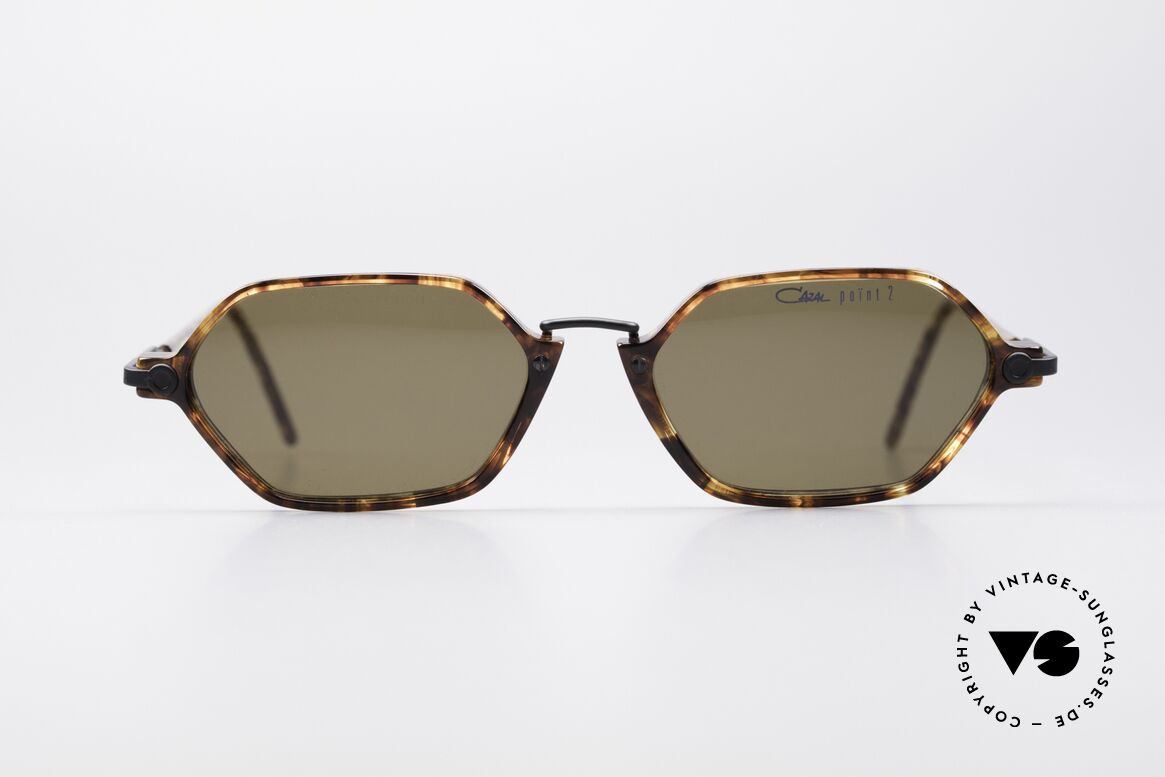 Cazal 1302 - Point 2 Original 90's Sunglasses, subtle & filigree vintage designer sunglasses by CAZAL, Made for Men and Women