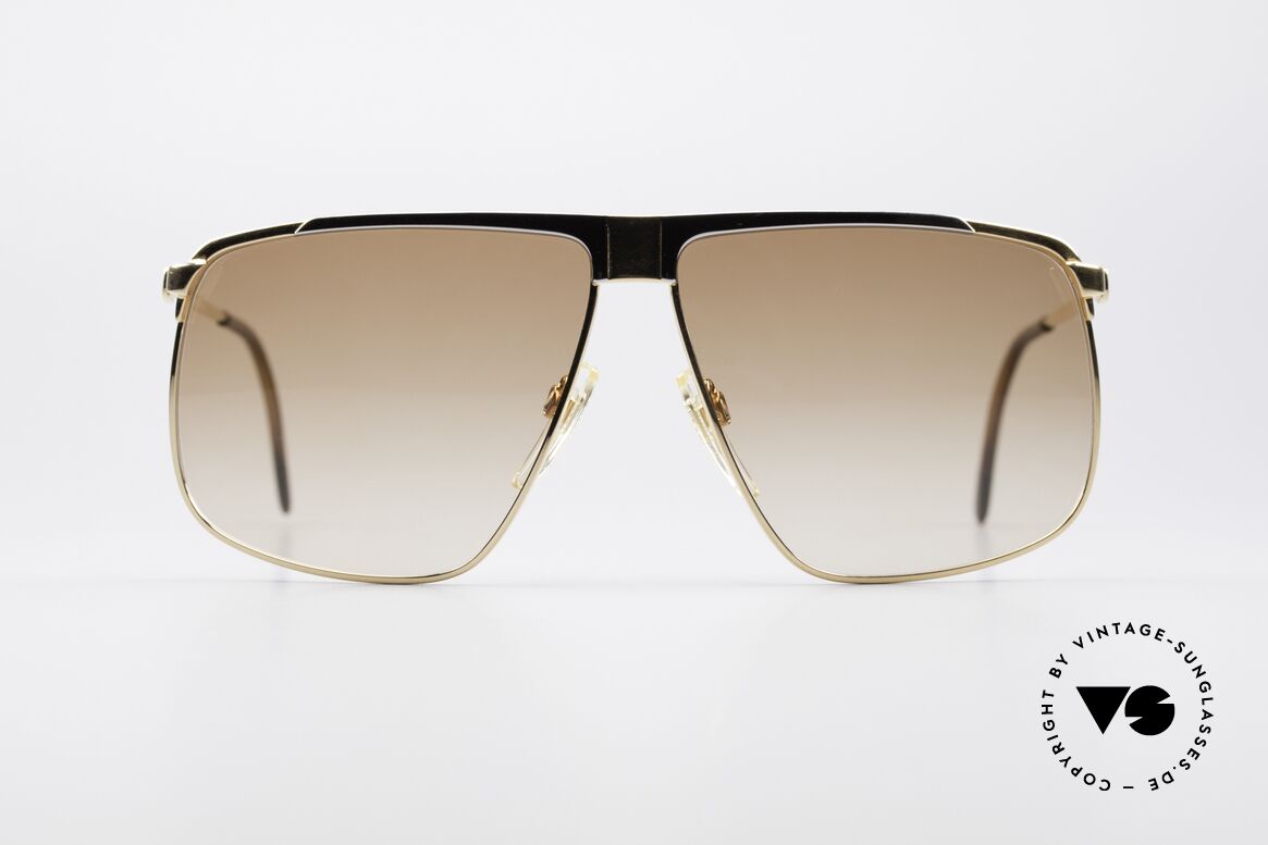 Gucci GG40 22kt Gold-Plated Sunglasses, vintage Gucci GG40 luxury shades, 22kt gold-plated, Made for Men