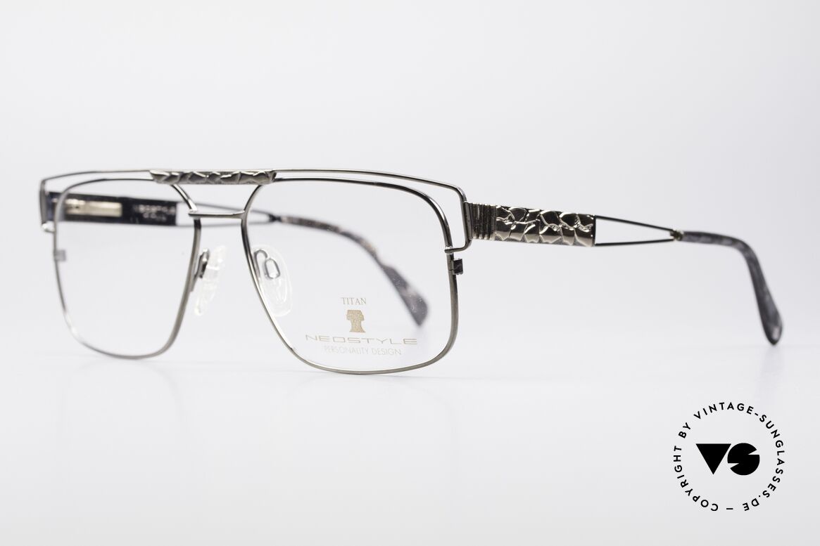 Neostyle Dynasty 430 80's Titanium Eyeglasses Men, with flexible spring hinges & orig. Neostyle box, Made for Men