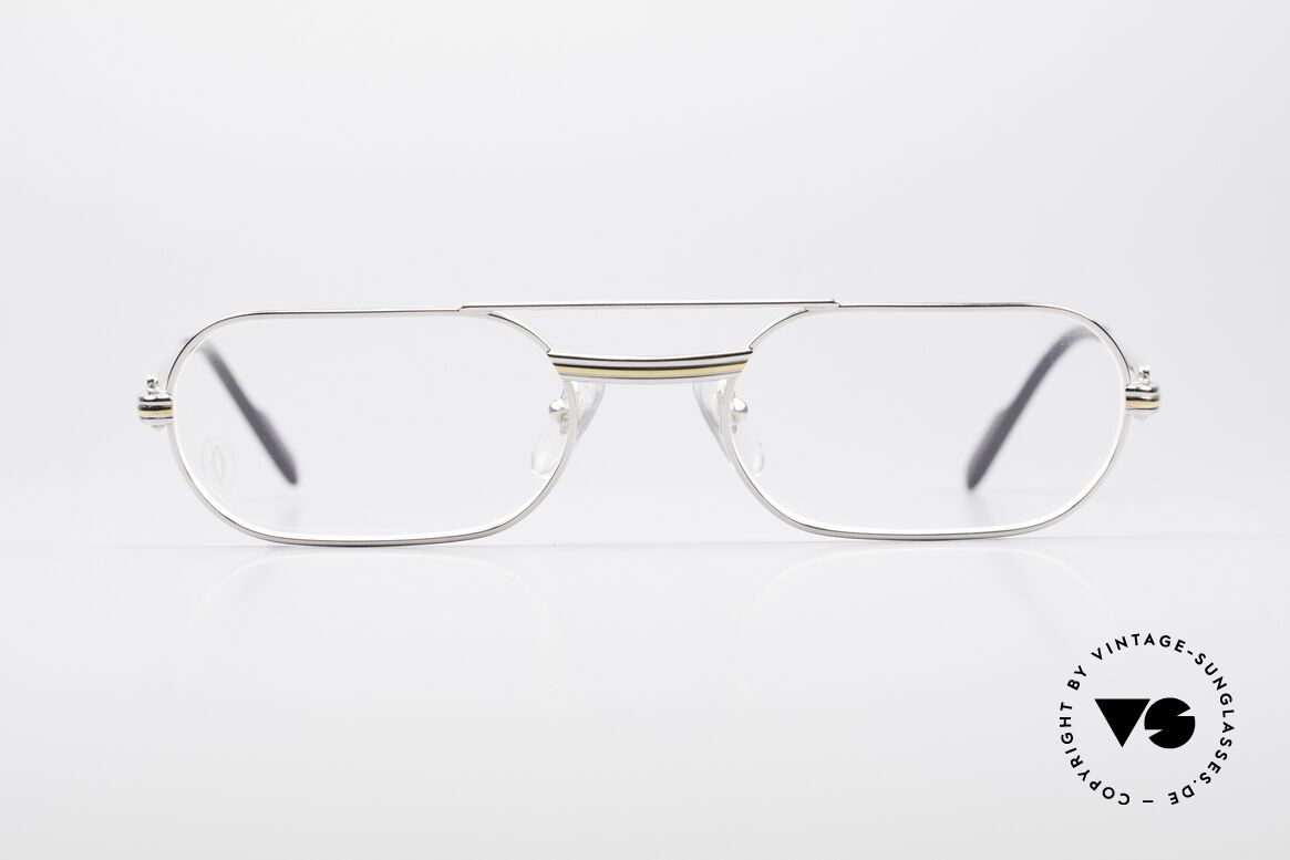 Cartier MUST LC Limited Luxury Frame Platinum, MUST: the first model of the Lunettes Collection '83, Made for Men