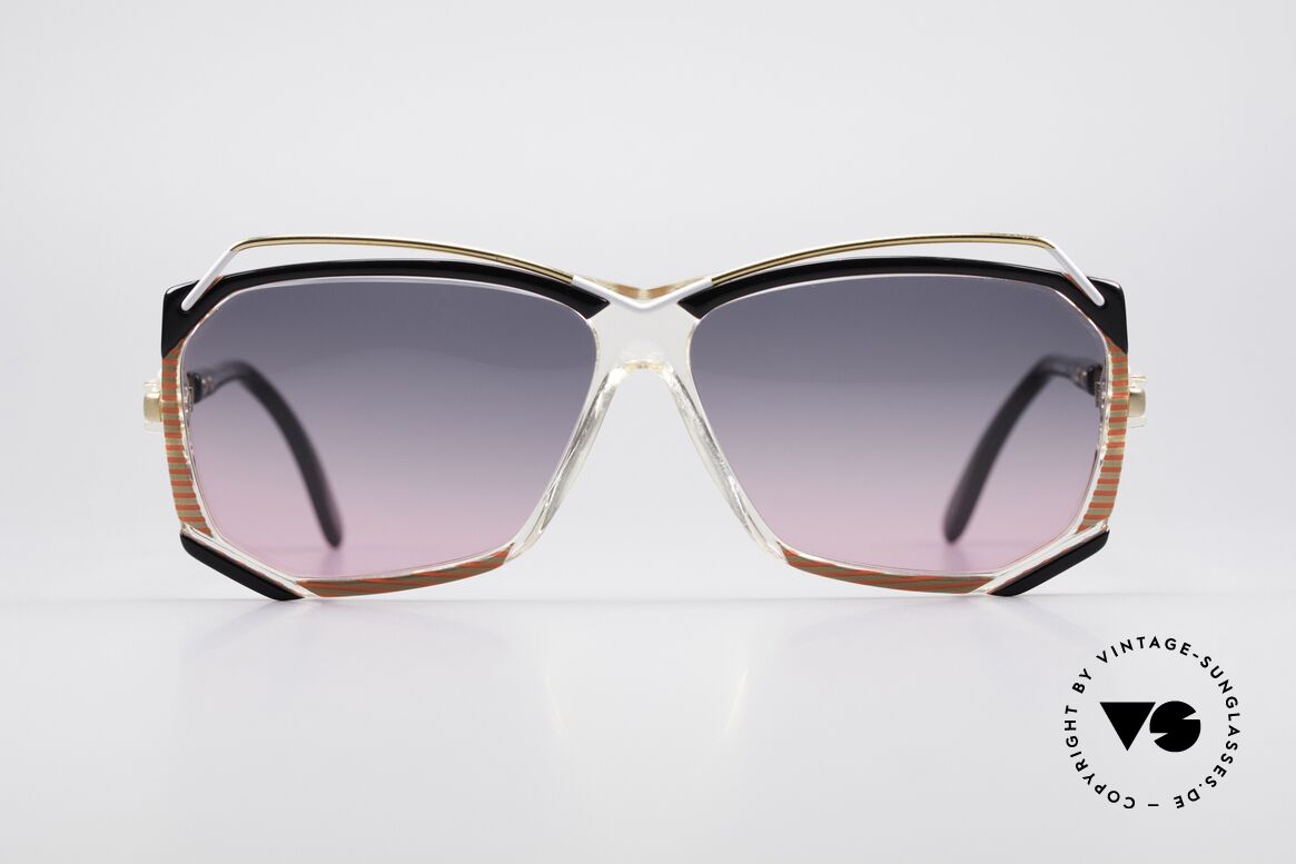 Cazal 188 Vintage Sunglasses Ladies, glamorous Cazal designer sunglasses from the 1980's, Made for Women