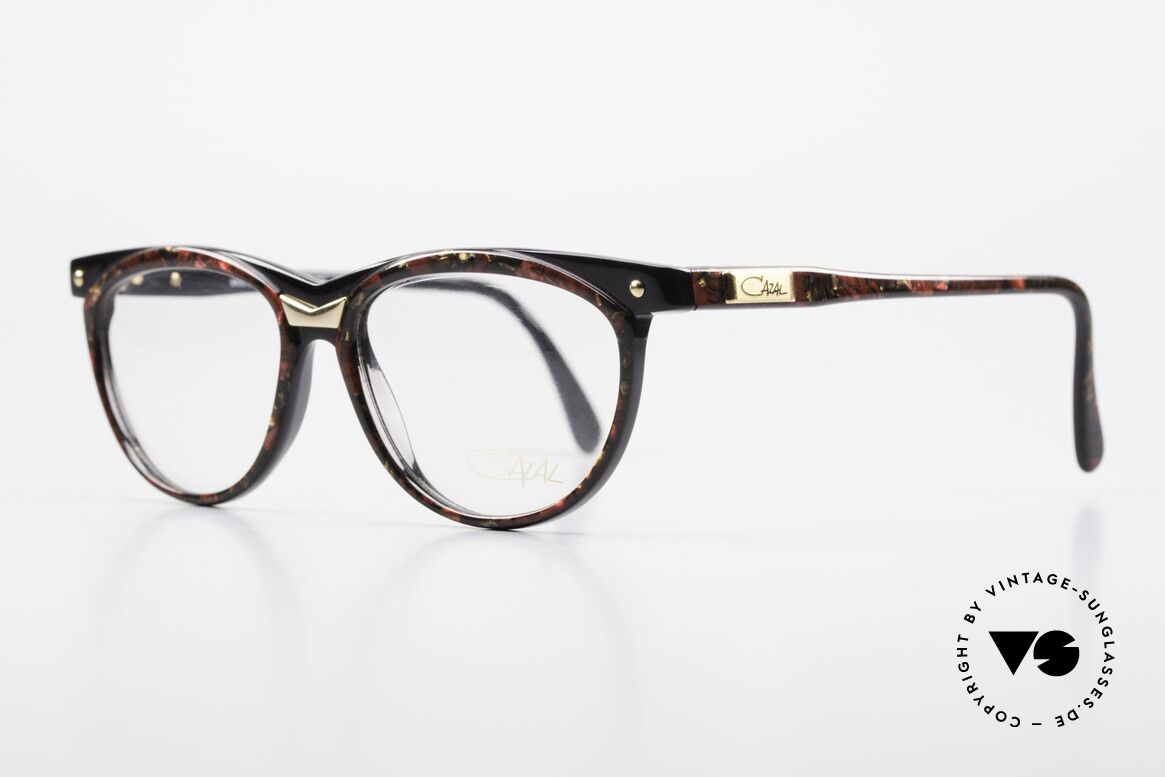 Cazal 331 True Vintage Designer Frame, unique style & coloring (root-wood patterned), Made for Men and Women