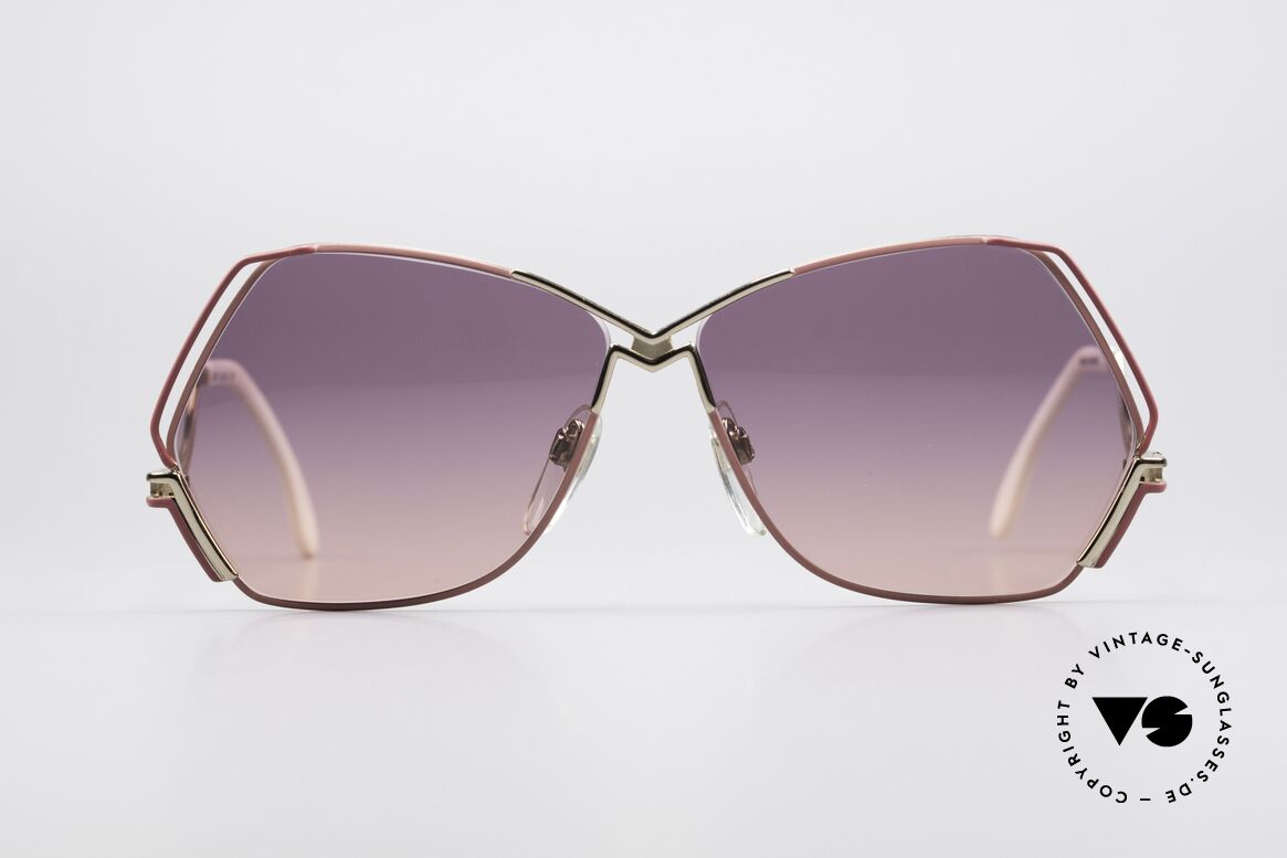 Cazal 226 Vintage Ladies Sunglasses, extraordinary CAZAL sunglasses with pentagonal lens, Made for Women