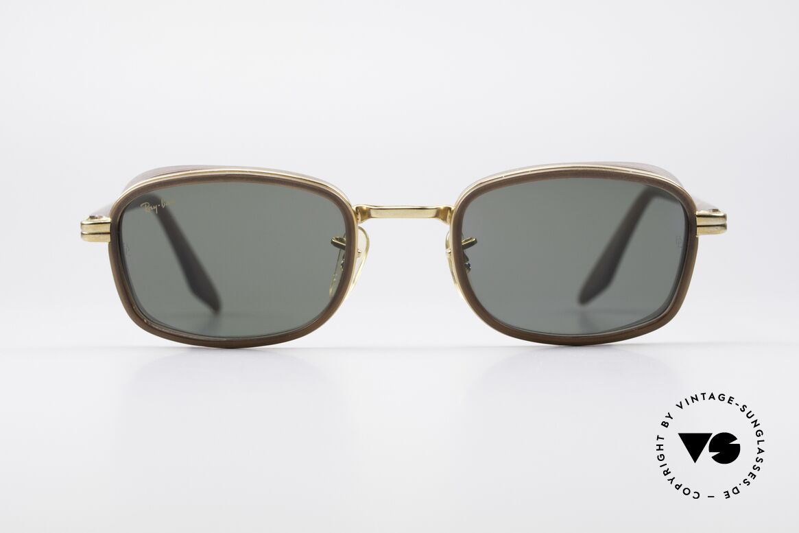 Ray Ban Sidestreet Combo Square Bausch & Lomb Sunglasses, vintage Ray Ban B&L Sidestreet Combo Square shades, Made for Men and Women
