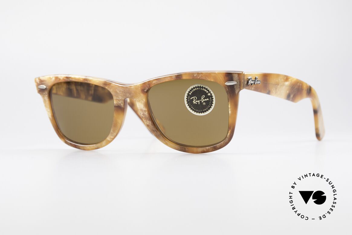 Ray Ban Wayfarer I Limited Edition Blond Frost, Wayfarer: the downright classic of sunglass fashion, Made for Men and Women Ray Ban Wayfarer I Limited Edition Blond Frost, Wayfarer: the downright classic of sunglass fashion, Made for Men and Women