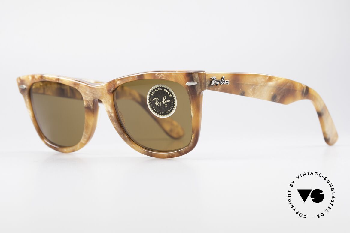 Ray Ban Wayfarer I Limited Edition Blond Frost, often copied, never matched; truly vintage by B&L, Made for Men and Women Ray Ban Wayfarer I Limited Edition Blond Frost, often copied, never matched; truly vintage by B&L, Made for Men and Women