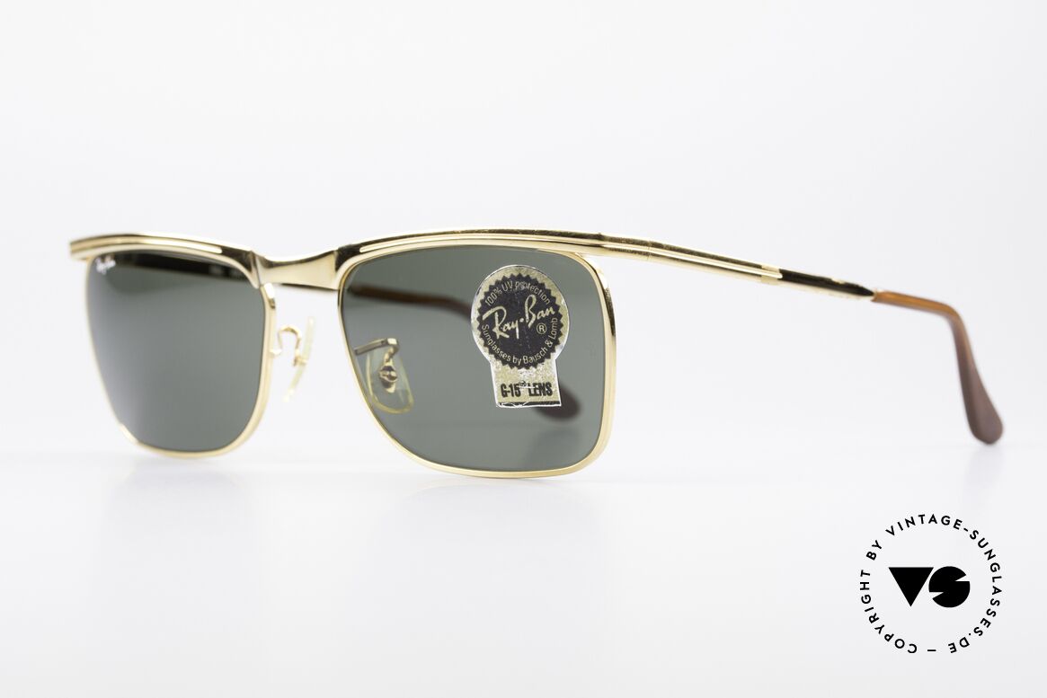 Ray Ban Signet Deluxe Vintage Shades 80's Classic, original 80's Ray Ban designer sunglasses, Made for Men
