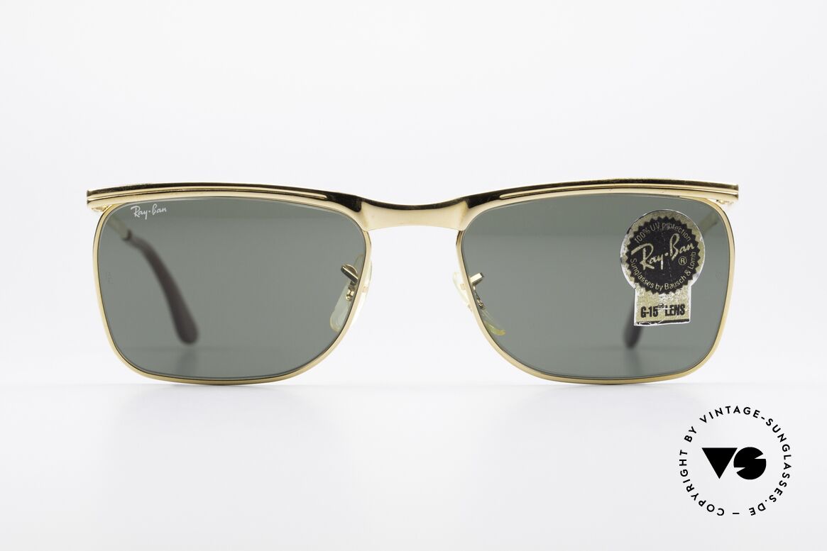 Ray Ban Signet Deluxe Vintage Shades 80's Classic, Ray-Ban Signet Deluxe 58mm W1305 G15, Made for Men