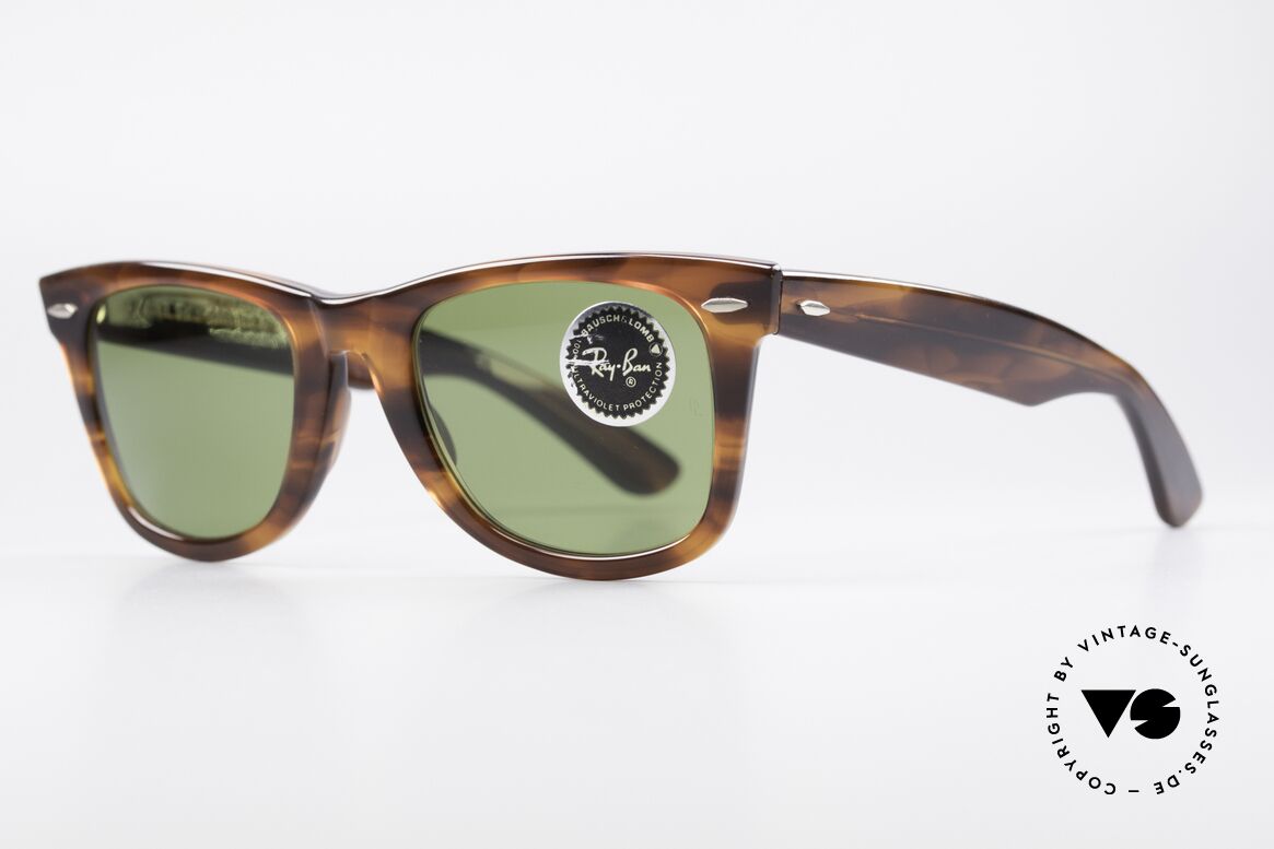 Ray Ban Wayfarer I 40 Years Rare Limited Special Edition, worn by Don Johnson in "Miami Vice" in the 1980's, Made for Men and Women