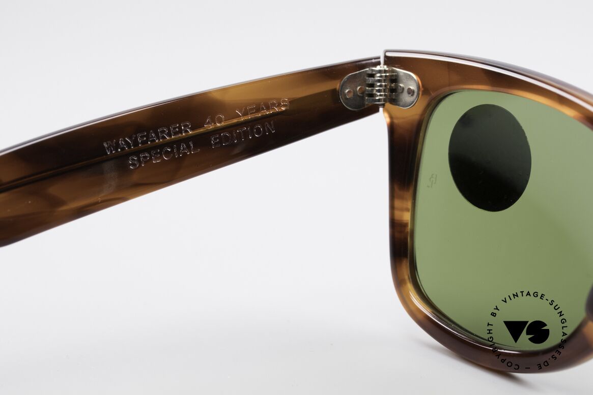 Ray Ban Wayfarer I 40 Years Rare Limited Special Edition, Special Edition from 1993 (40 Years from 1953-1993), Made for Men and Women