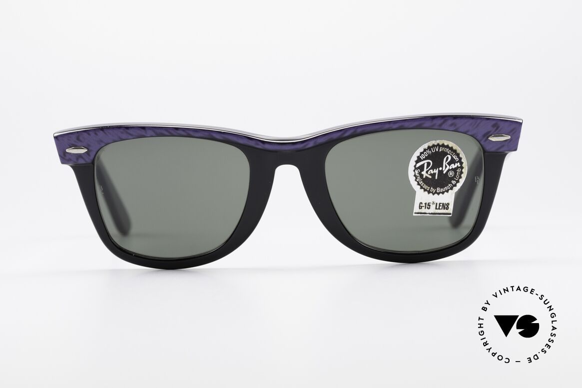 Ray Ban Wayfarer I Old 80's B&L USA Sunglasses, one of the downright classics of sunglass fashion, Made for Men and Women Ray Ban Wayfarer I Old 80's B&L USA Sunglasses, one of the downright classics of sunglass fashion, Made for Men and Women