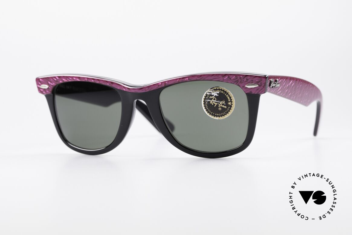 Ray Ban Wayfarer I Old 80's Sunglasses B&L USA, one of the downright classics of sunglass fashion, Made for Women