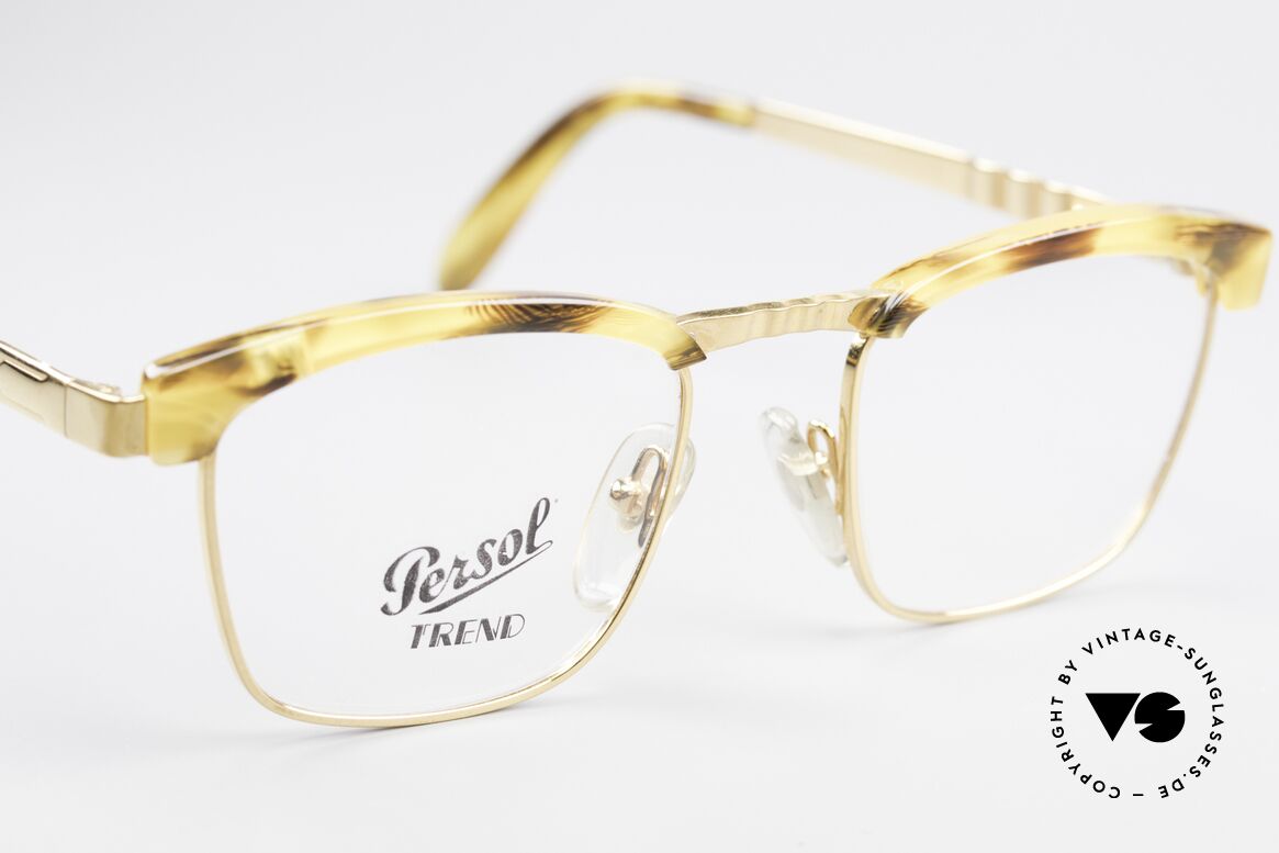 Persol Inge Ratti Gold Plated Vintage Glasses, never worn (like all our vintage Persol eyewear), Made for Men