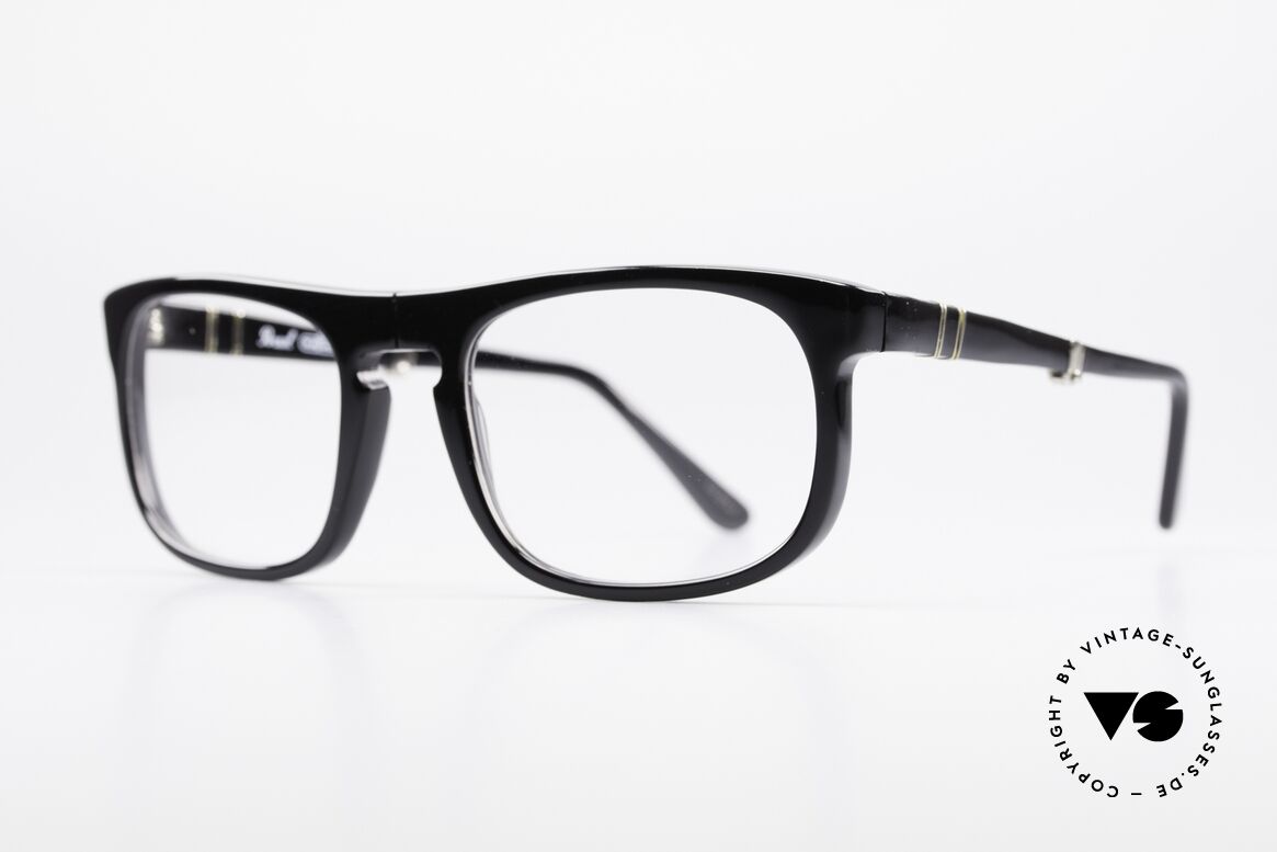 Persol Ratti 807 Folding Vintage Folding Eyeglasses, foldable frame from the legendary RATTI manufactory, Made for Men