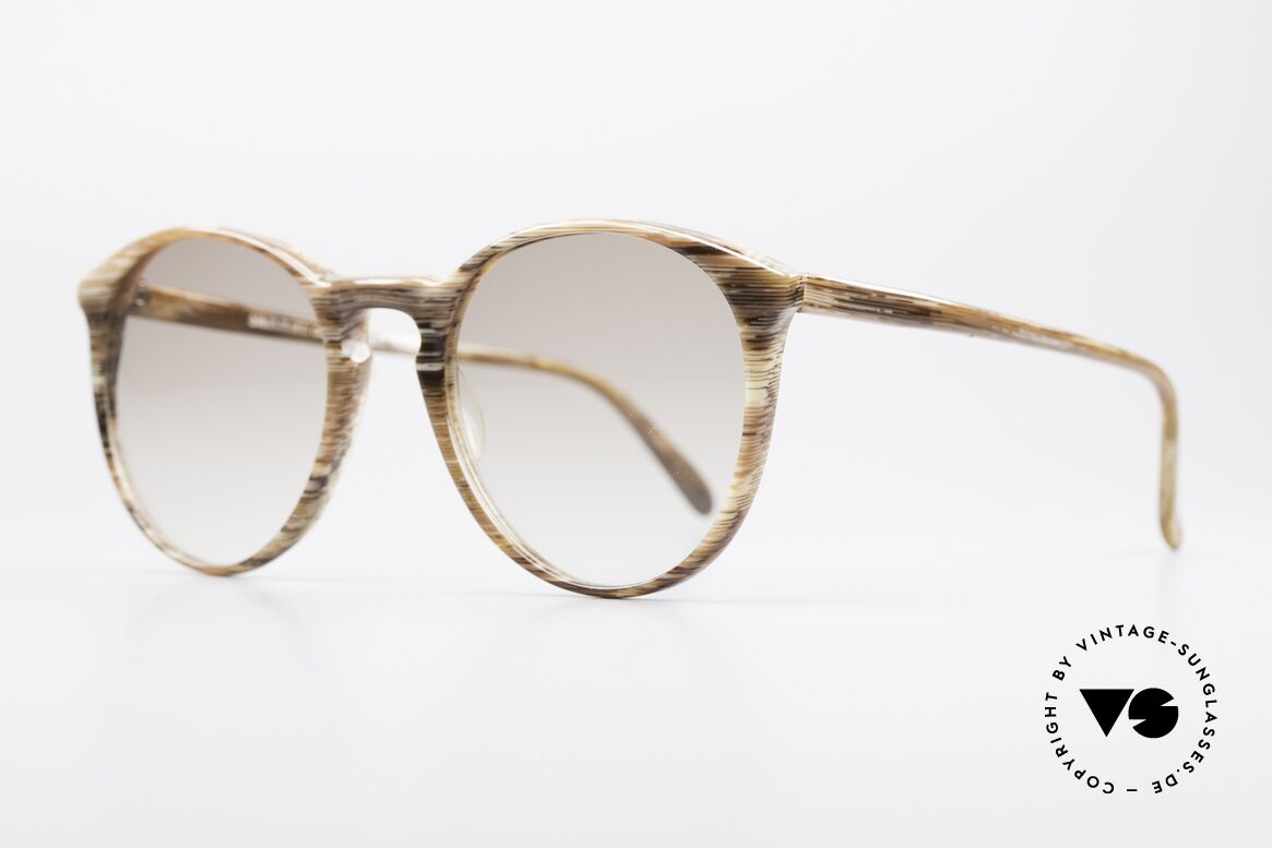 Alain Mikli 901 / 153 Horn Optic Panto Sunglasses, terrific frame pattern (looks like a kind of "horn"), Made for Men and Women