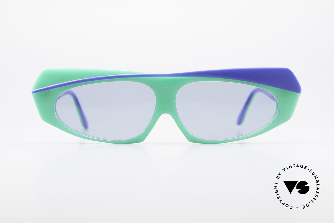 Alain Mikli 078 / 077 80's Eye-Catcher Sunglasses, very rare designer sunglasses by Alain MIKLI, Paris, Made for Men and Women