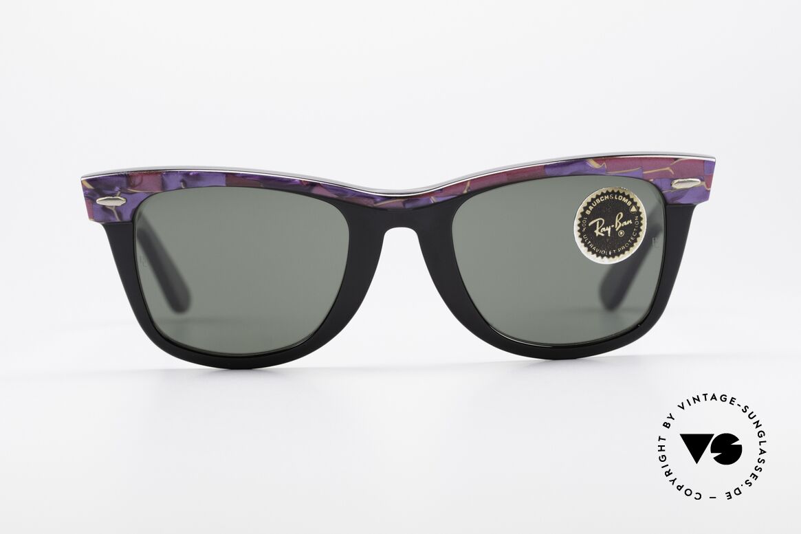Ray Ban Wayfarer I 40 Years Old USA Ray-Ban, Bausch&Lomb quality lenses (100% UV-protection), Made for Men and Women