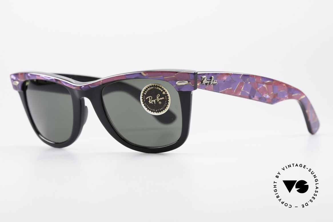 Ray Ban Wayfarer I 40 Years Old USA Ray-Ban, famous movie sunglasss from the 80's; cult object!, Made for Men and Women