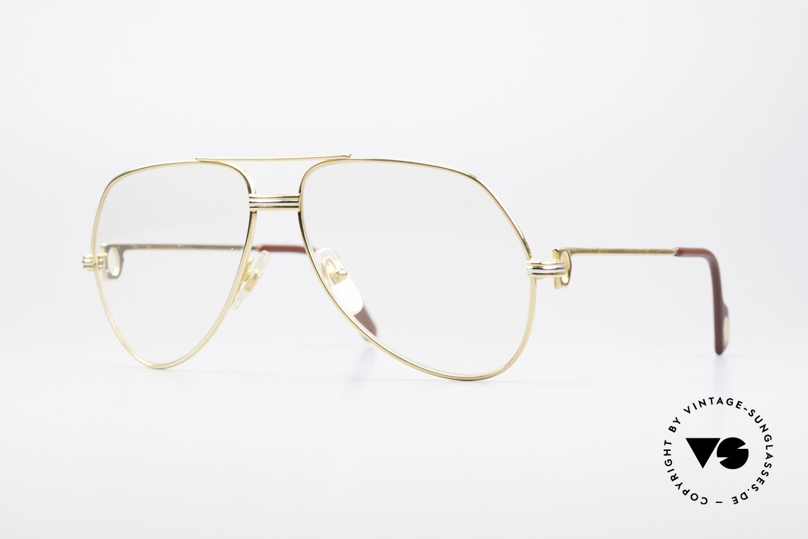 Cartier Vendome LC - M Changeable Cartier Lenses, Vendome = the most famous eyewear design by CARTIER, Made for Men and Women