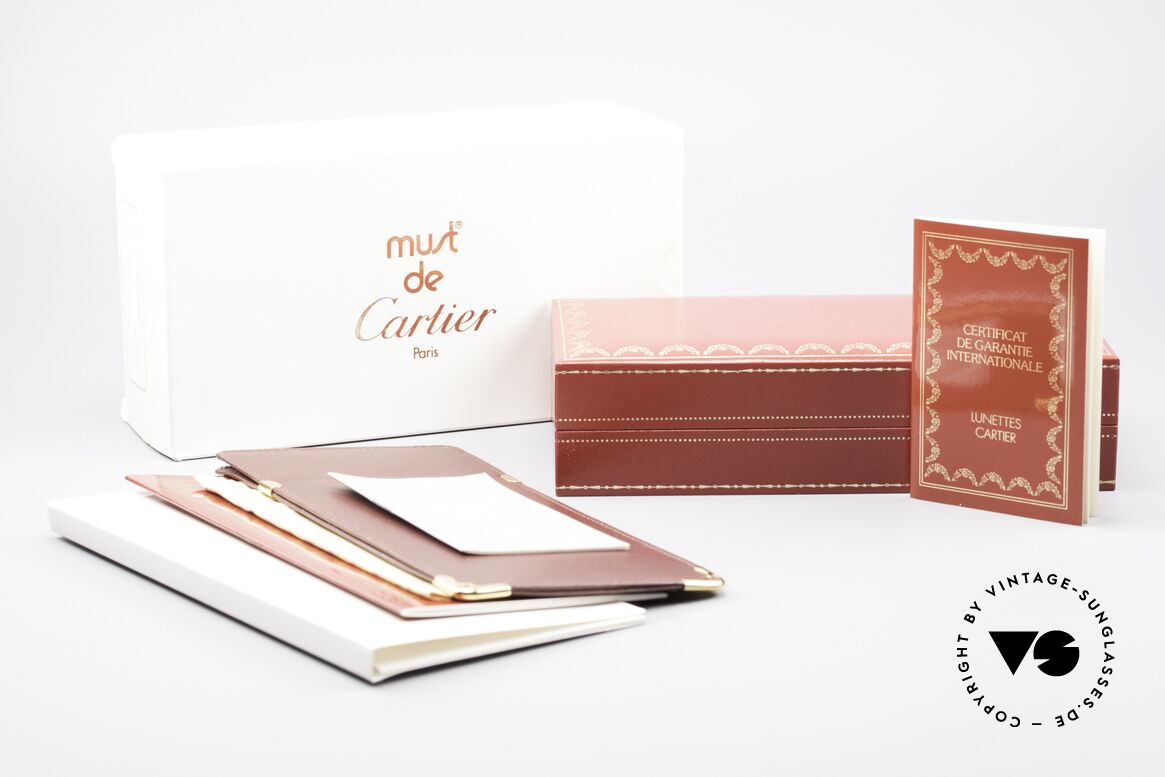 Cartier Vendome LC - M Changeable Cartier Lenses, NO retro eyeglasses, but an authentic vintage ORIGINAL, Made for Men and Women