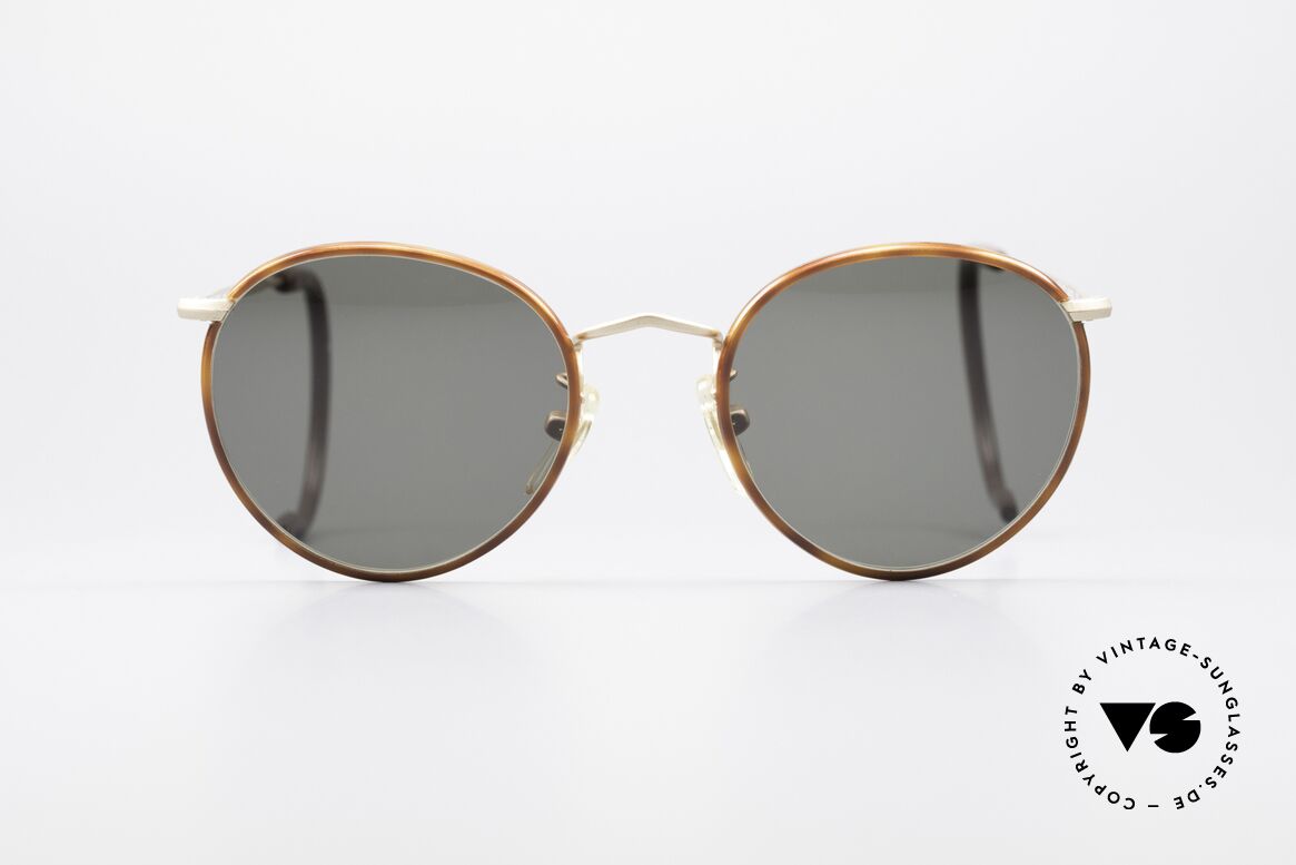 Giorgio Armani 104 Sports 90's Panto Sunglasses, timeless vintage Giorgio Armani designer sunglasses, Made for Men