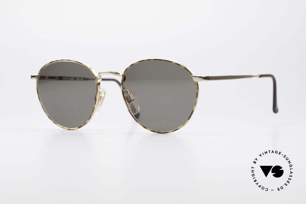 Giorgio Armani 166 Panto Sunglasses Gentlemen, timeless vintage GIORGIO Armani designer eyeglasses, Made for Men