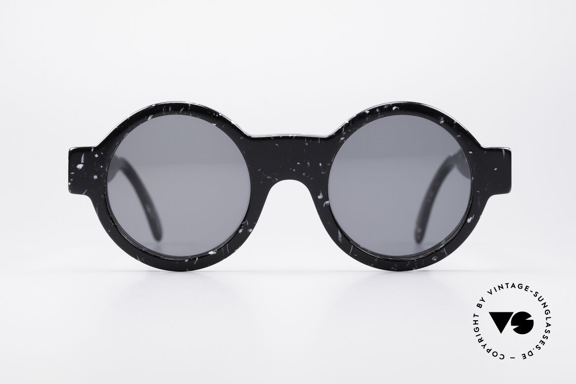 Giorgio Armani 903 Round Designer Sunglasses, round 80's Giorgio Armani designer sunglasses, Made for Men and Women
