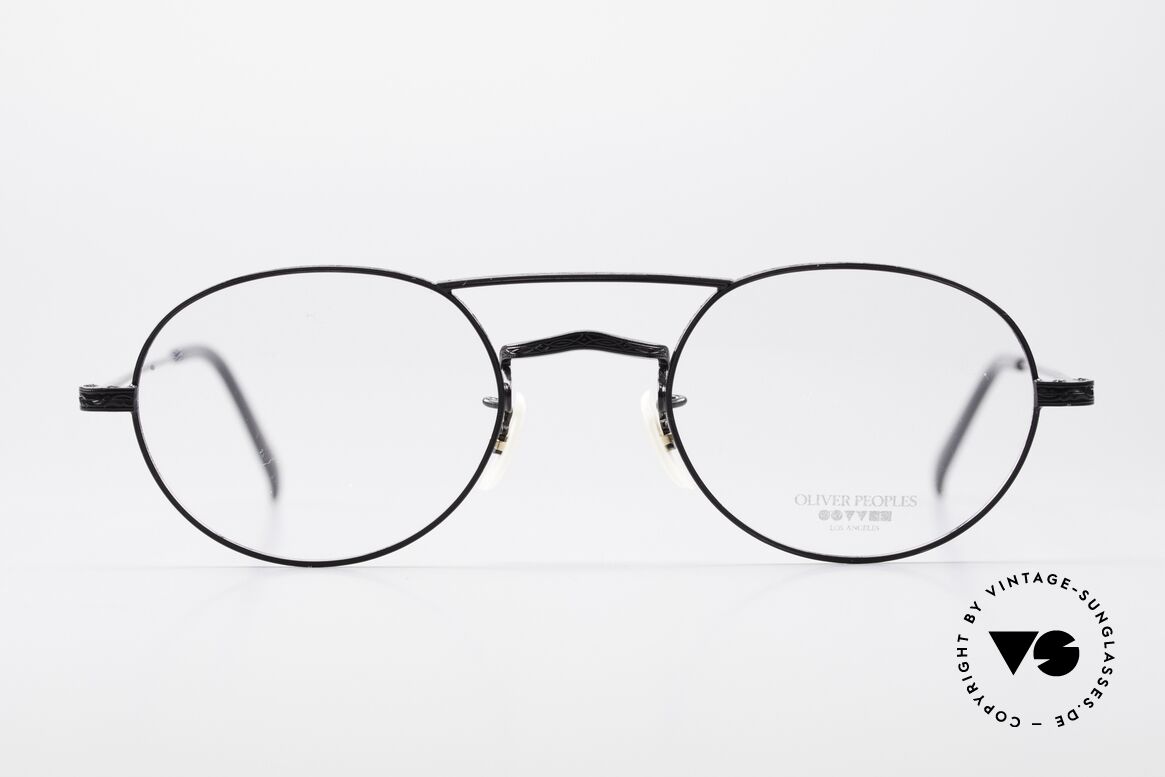 Oliver Peoples August Extraordinary 90's Eyeglasses, Oliver Peoples eyeglasses, mod. 'August' of the 90's, Made for Men and Women