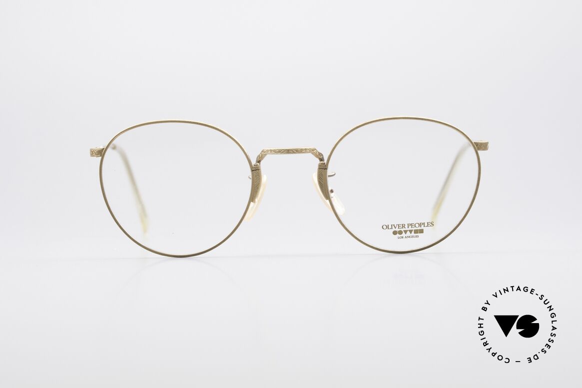 Oliver Peoples OP10 Vintage Glasses Panto Round, American luxury eyewear brand, established in 1986, Made for Men and Women