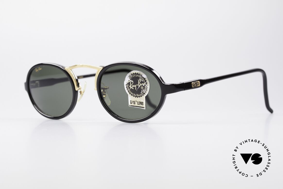 Ray Ban Cheyenne Style III B&L USA Sunglasses Oval, precious frame from the 90's by Bausch&Lomb, USA, Made for Men and Women