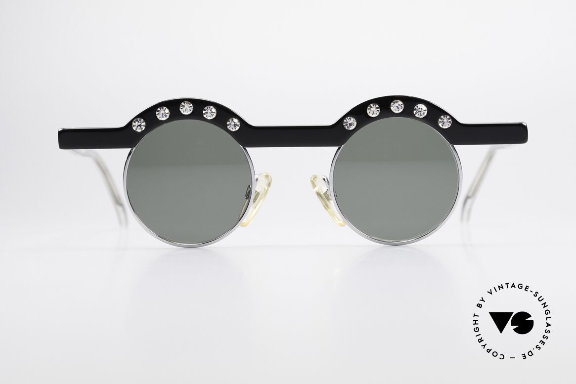 Theo Belgium Revoir Rare Round Gem Sunglasses, Theo Belgium: the most self-willed brand in the world, Made for Women
