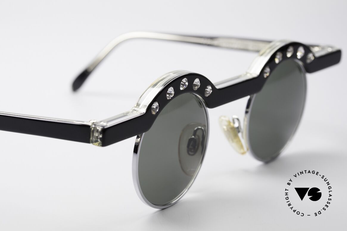 Theo Belgium Revoir Rare Round Gem Sunglasses, unworn, one of a kind, THEO shades for all who dare ;), Made for Women