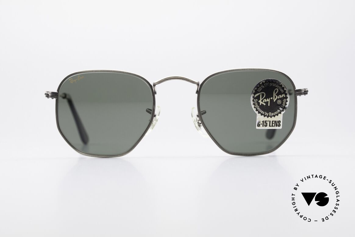 Ray Ban Classic Style III B&L USA Sunglasses Antique, based on Bausch&Lomb models from the 1920's, Made for Men and Women