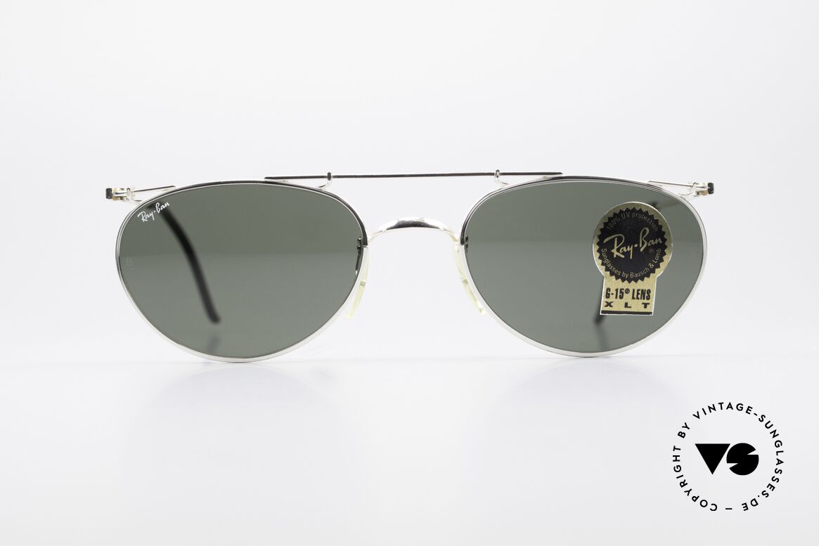 Ray Ban Deco Metals Oval Old B&L USA Sunglasses, model from the Deco Metals Collection by RAY-BAN, Made for Men and Women
