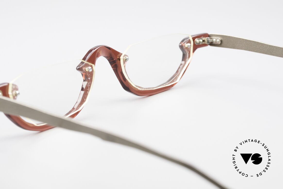 Theo Belgium Eye-Witness AE27 Crazy Reading Eyeglasses, so to speak: vintage eyeglasses with representativeness, Made for Men and Women