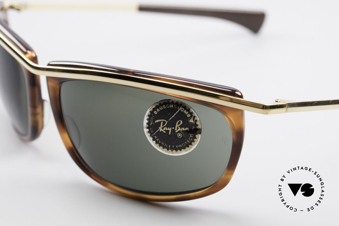 Ray Ban Olympian I Sporty USA B&L Sunglasses, unworn (like all our vintage 80's RAY-BAN shades), Made for Men