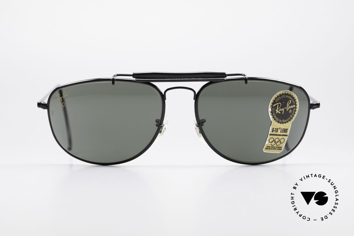 Ray Ban Sport Metal 1992 Olympic Series B&L USA, size 61°15 with legendary Bausch&Lomb mineral lenses, Made for Men
