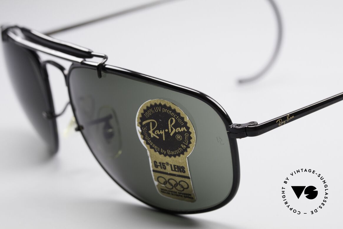 Ray Ban Sport Metal 1992 Olympic Series B&L USA, unworn; like all our vintage USA Ray Ban sports glasses, Made for Men