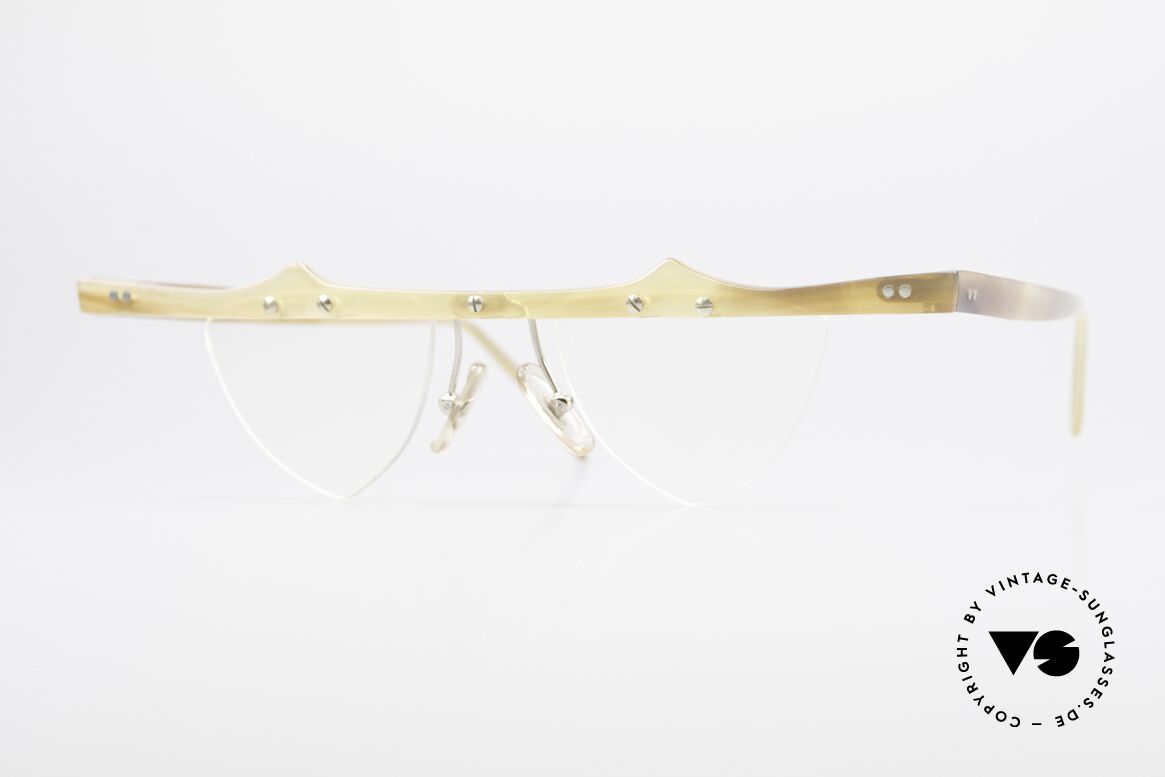 Theo Belgium Eta Heart Glasses Buffalo Horn, Theo Belgium: the most self-willed brand in the world, Made for Women