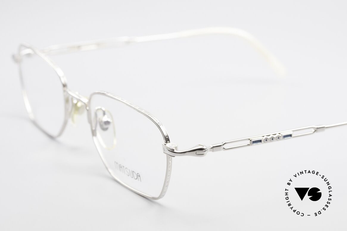 Matsuda 2882 Vintage Eyeglasses Square, timeless combination of color & design; a classic!, Made for Men