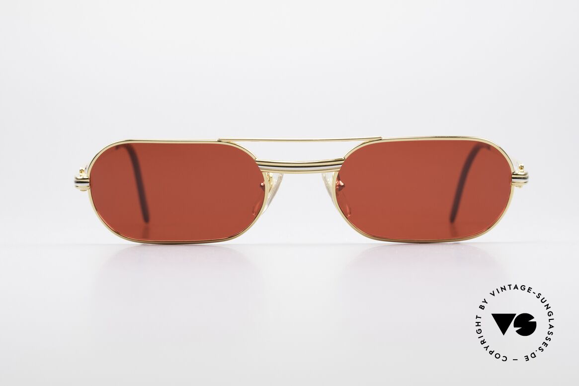 Cartier MUST LC - M 3D Red Luxury Sunglasses, MUST: the first model of the Lunettes Collection '83, Made for Men