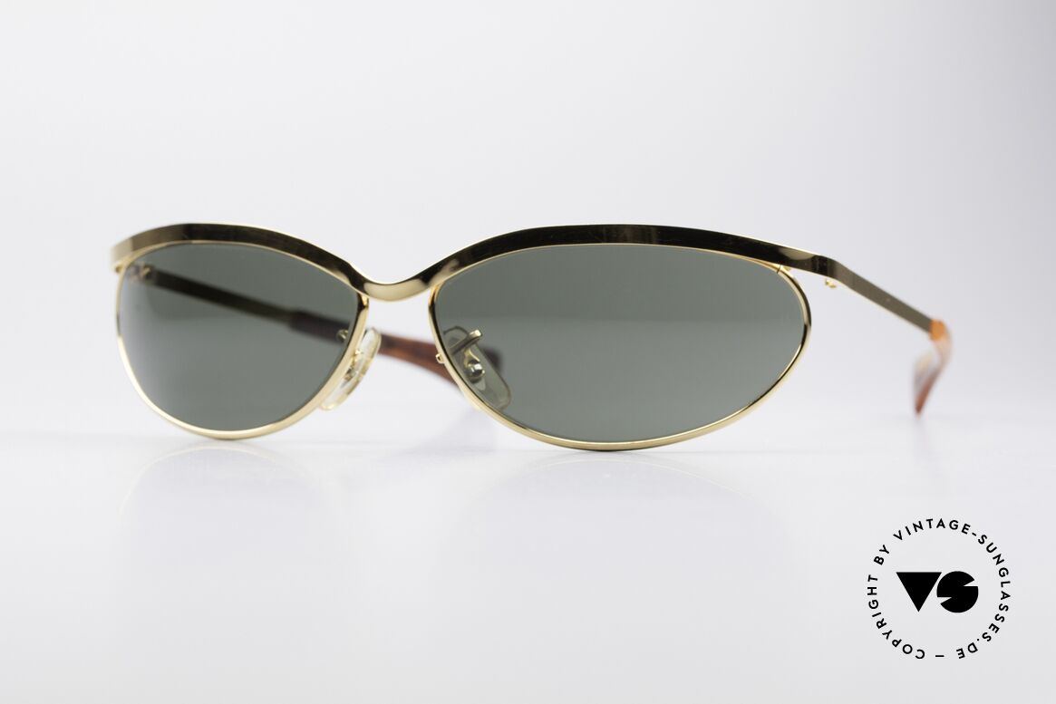Ray Ban Olympian V Deluxe B&L USA Vintage Sunglasses, DELUXE model from the famous Olympian Series, Made for Men