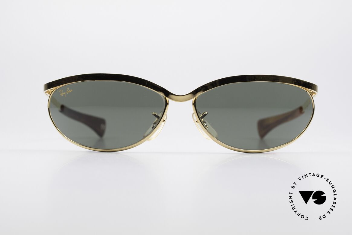 Ray Ban Olympian V Deluxe B&L USA Vintage Sunglasses, striking golden frame with 1st class B&L lenses, Made for Men