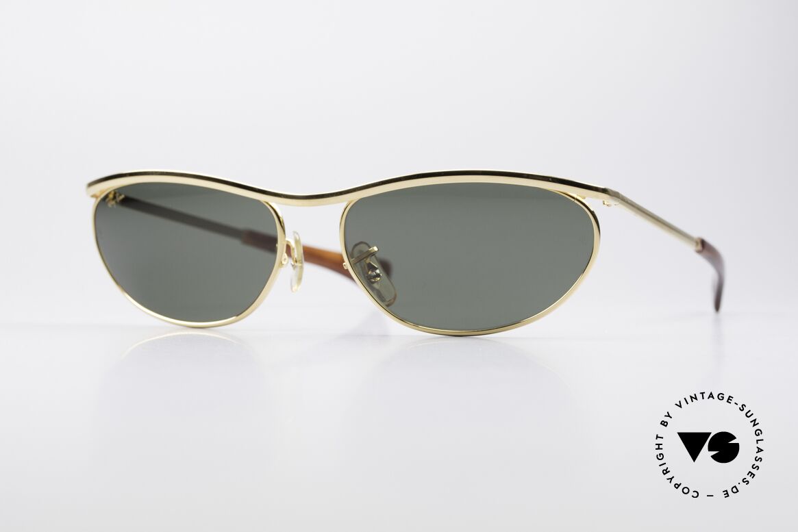Ray Ban Olympian IV Deluxe B&L Vintage USA Sunglasses, DELUXE model from the famous Olympian Series, Made for Men