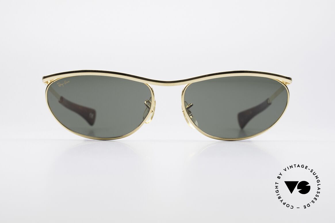 Ray Ban Olympian IV Deluxe B&L Vintage USA Sunglasses, striking golden frame with 1st class B&L lenses, Made for Men