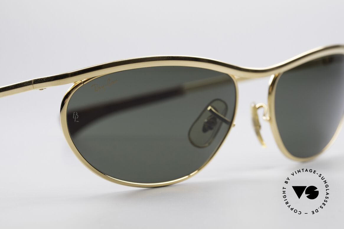 Ray Ban Olympian IV Deluxe B&L Vintage USA Sunglasses, unworn (like all our vintage Ray-BAN sunglasses), Made for Men