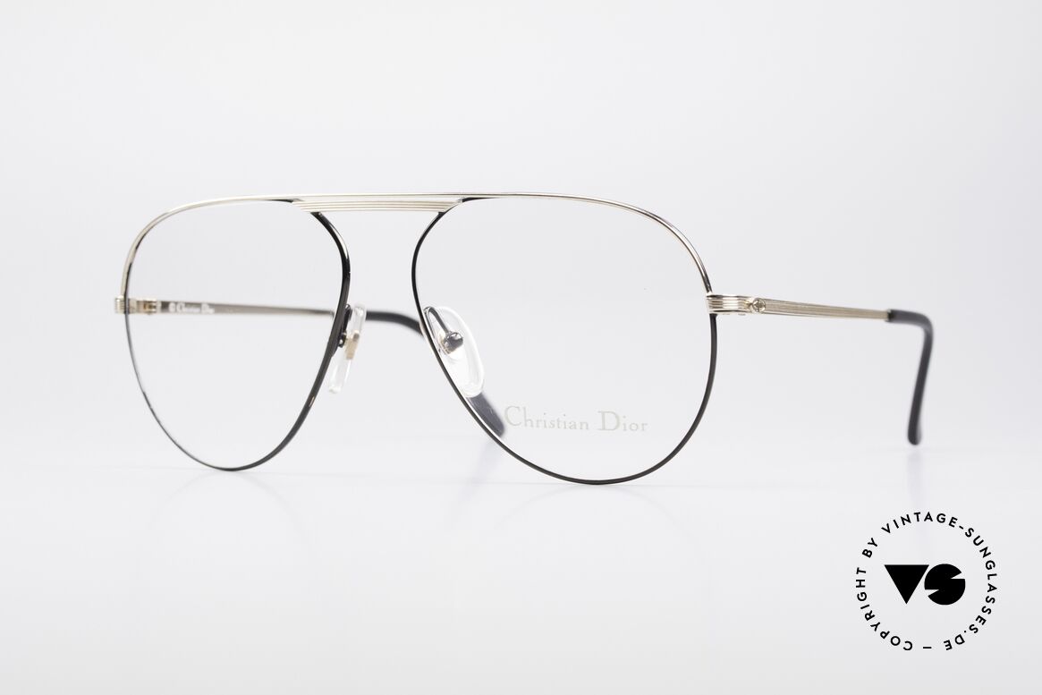Christian Dior 2536 Vintage Aviator Glasses Men, awesome aviator eyeglasses by Christian Dior, Made for Men