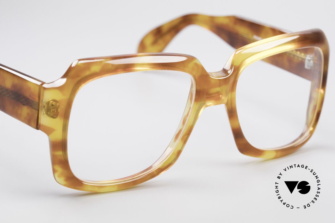 Zollitsch 249 70's Old School Eyeglasses, noble, timeless frame pattern: 130 width = S / M size, Made for Men