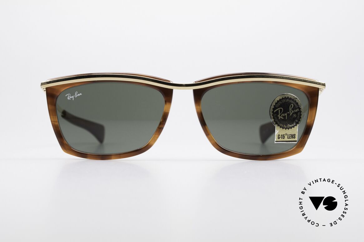 Ray Ban Olympian II B&L Ray-Ban USA Sunglasses, unisex model of the Ray Ban Olympian Collection, Made for Men and Women