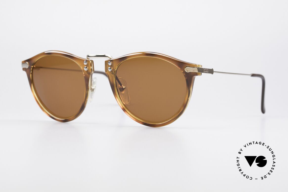 BOSS 5152 Panto Style 90s Sunglasses, classic vintage 'panto design' sunglasses by BOSS, Made for Men